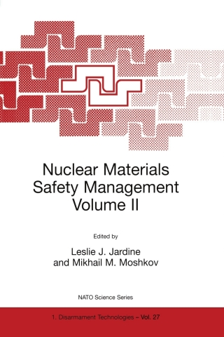 Imagen de portada: Nuclear Materials Safety Management Volume II 1st edition 9780792358909