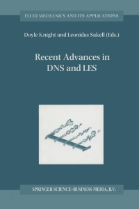 Cover image: Recent Advances in DNS and LES 1st edition 9780792360049