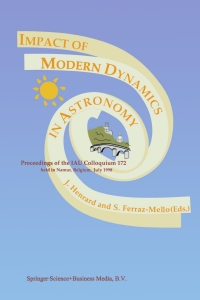 صورة الغلاف: Impact of Modern Dynamics in Astronomy 1st edition 9789401145275