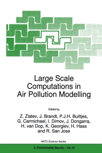 Cover image: Large Scale Computations in Air Pollution Modelling 1st edition 9780792356776