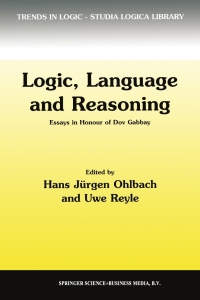 Titelbild: Logic, Language and Reasoning 1st edition 9789401059367