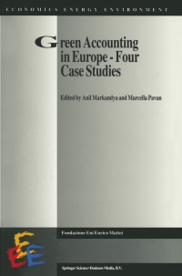 Cover image: Green Accounting in Europe — Four case studies 1st edition 9780792354703