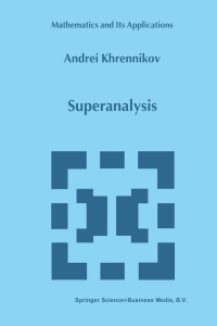 Cover image: Superanalysis 9780792356073