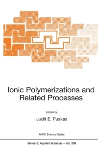 Cover image: Ionic Polymerizations and Related Processes 1st edition 9780792358114