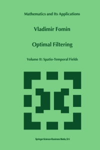 Cover image: Optimal Filtering 9789401059749