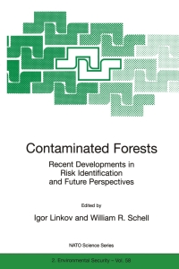 Imagen de portada: Contaminated Forests 1st edition 9780792357384