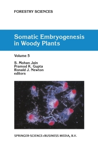 Imagen de portada: Somatic Embryogenesis in Woody Plants 1st edition 9780792355533