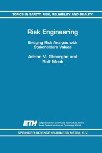表紙画像: Risk Engineering 9789401060103