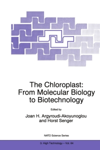 Omslagafbeelding: The Chloroplast: From Molecular Biology to Biotechnology 1st edition 9780792355762