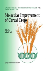صورة الغلاف: Molecular improvement of cereal crops 1st edition 9780792354710