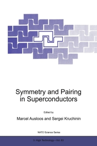 表紙画像: Symmetry and Pairing in Superconductors 1st edition 9789401148344
