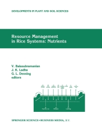 Cover image: Resource Management in Rice Systems: Nutrients 1st edition 9780792351993