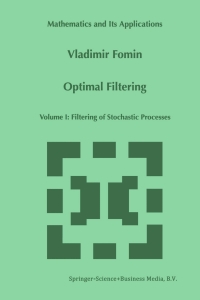 Cover image: Optimal Filtering 9789401062381