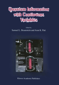 Cover image: Quantum Information with Continuous Variables 1st edition 9789048162550