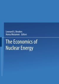 صورة الغلاف: The Economics of Nuclear Energy 9780412243509