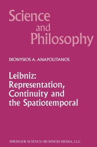 Immagine di copertina: Leibniz: Representation, Continuity and the Spatiotemporal 9789048151387