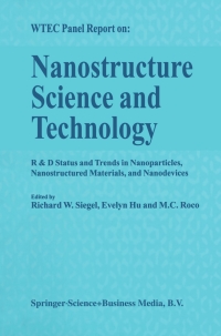 Imagen de portada: Nanostructure Science and Technology 1st edition 9789048152773