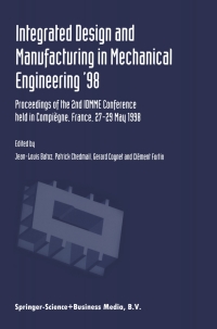 Cover image: Integrated Design and Manufacturing in Mechanical Engineering ’98 1st edition 9789401591980