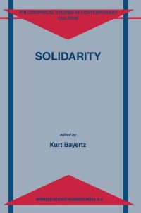 Imagen de portada: Solidarity 1st edition 9780792354758