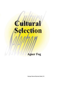 Cover image: Cultural Selection 9780792355793