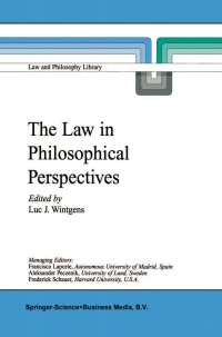 Cover image: The Law in Philosophical Perspectives 1st edition 9789048152568