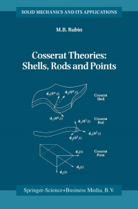 Cover image: Cosserat Theories: Shells, Rods and Points 9789048155316