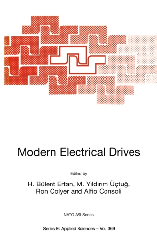 Imagen de portada: Modern Electrical Drives 1st edition 9780792363767