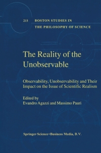 Immagine di copertina: The Reality of the Unobservable 1st edition 9789048154586