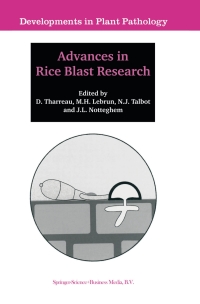 Cover image: Advances in Rice Blast Research 1st edition 9789401594301