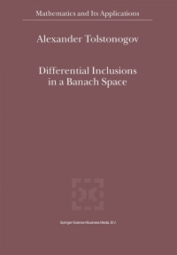 Imagen de portada: Differential Inclusions in a Banach Space 9780792366188