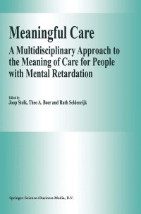 Cover image: Meaningful Care 1st edition 9780792362913
