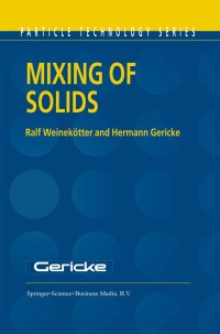 Cover image: Mixing of Solids 9780792362296