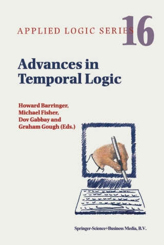 Cover image: Advances in Temporal Logic 1st edition 9789401595865