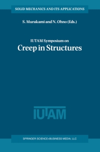 Imagen de portada: IUTAM Symposium on Creep in Structures 1st edition 9789401596282