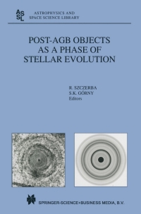 表紙画像: Post-AGB Objects as a Phase of Stellar Evolution 1st edition 9789048157587