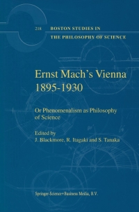 Omslagafbeelding: Ernst Mach's Vienna 1895-1930 1st edition 9780792371229