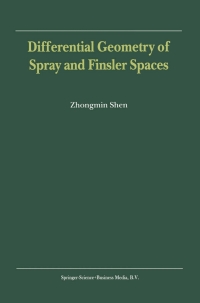Omslagafbeelding: Differential Geometry of Spray and Finsler Spaces 9780792368687