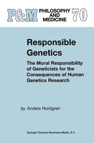 Cover image: Responsible Genetics 9781402002014