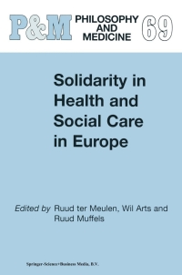 Omslagafbeelding: Solidarity in Health and Social Care in Europe 1st edition 9781402001642