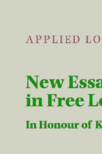 صورة الغلاف: New Essays in Free Logic 1st edition 9781402002168