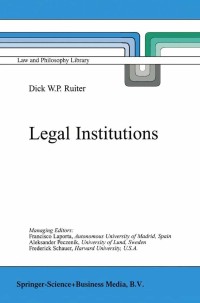 表紙画像: Legal Institutions 9781402001864