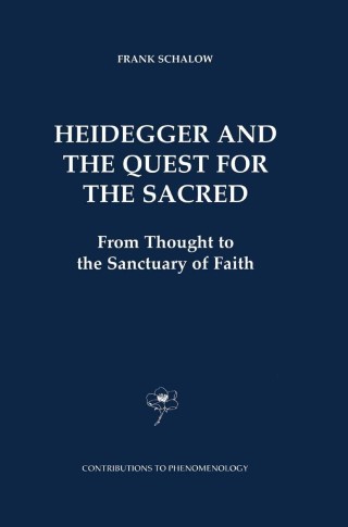Immagine di copertina: Heidegger and the Quest for the Sacred 9789048158317