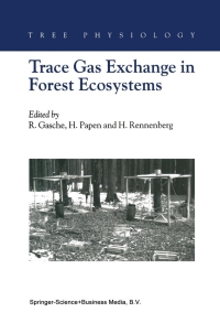 Titelbild: Trace Gas Exchange in Forest Ecosystems 1st edition 9781402011139