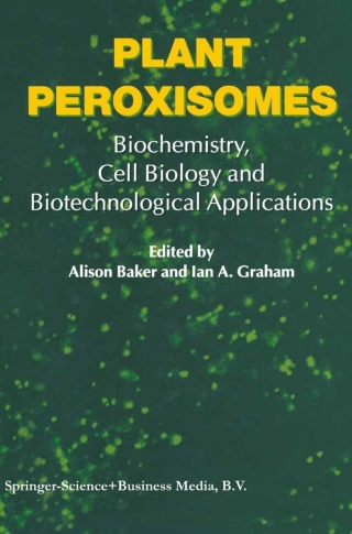 Imagen de portada: Plant Peroxisomes 1st edition 9781402005879