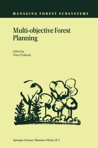 Cover image: Multi-objective Forest Planning 1st edition 9781402010972