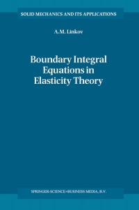表紙画像: Boundary Integral Equations in Elasticity Theory 9781402005749