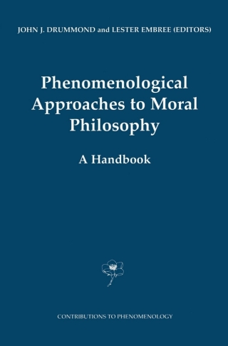 Cover image: Phenomenological Approaches to Moral Philosophy 1st edition 9781402007705