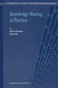 Cover image: Knowledge Sharing in Practice 9789048160051