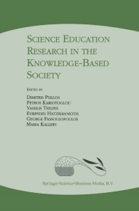 Titelbild: Science Education Research in the Knowledge-Based Society 1st edition 9781402014123