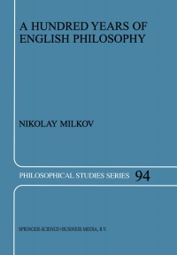Omslagafbeelding: A Hundred Years of English Philosophy 9781402014321
